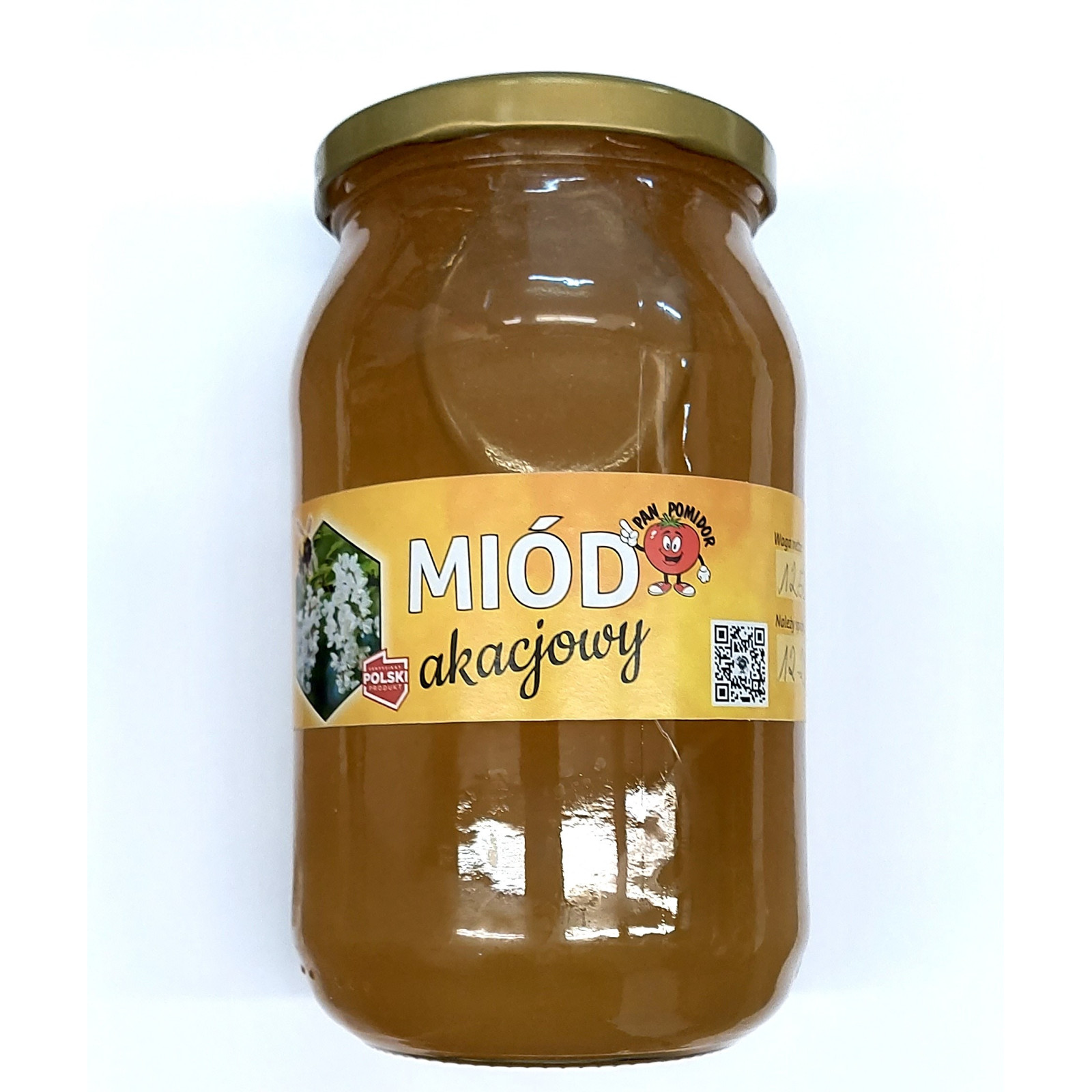 Miód Akacjowy duży 1250 g