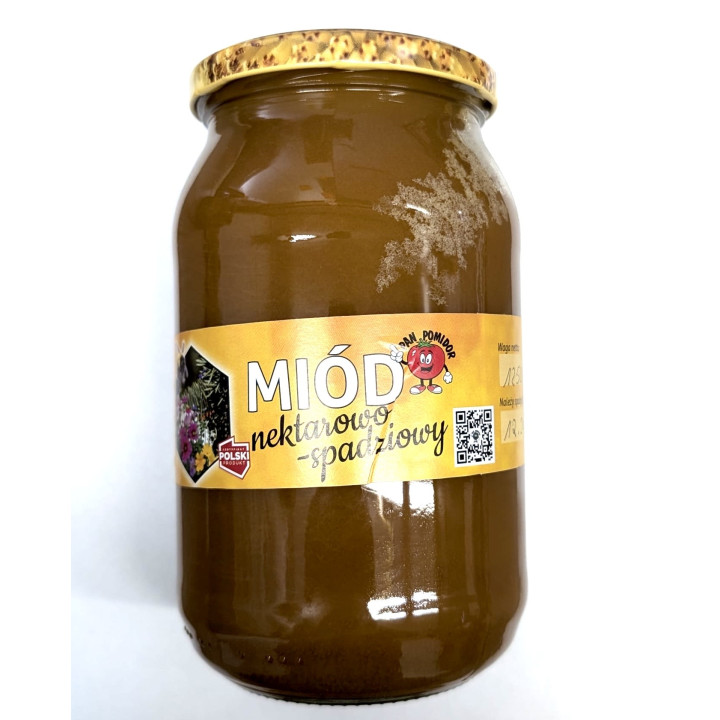 Miód Nektarowo-Spadziowy duży 1250 g