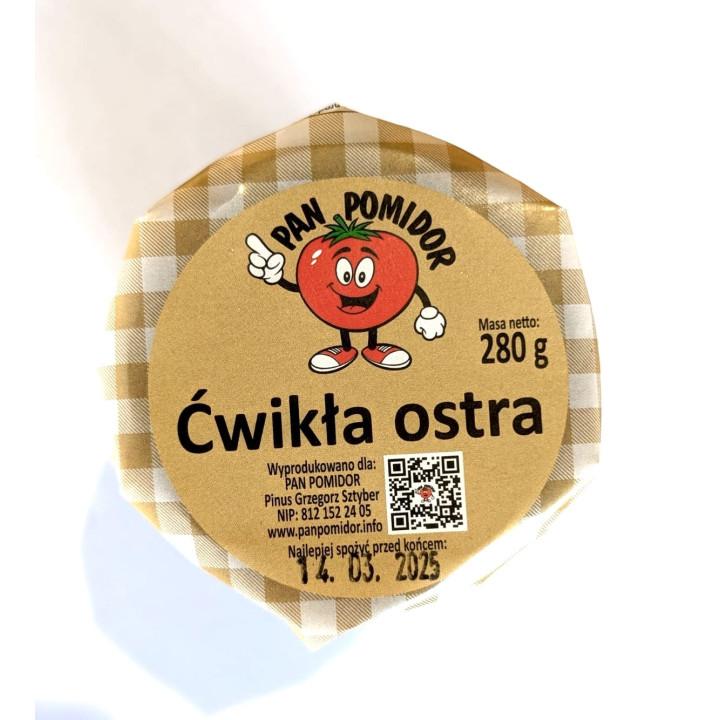 Ćwikła Ostra 280 g