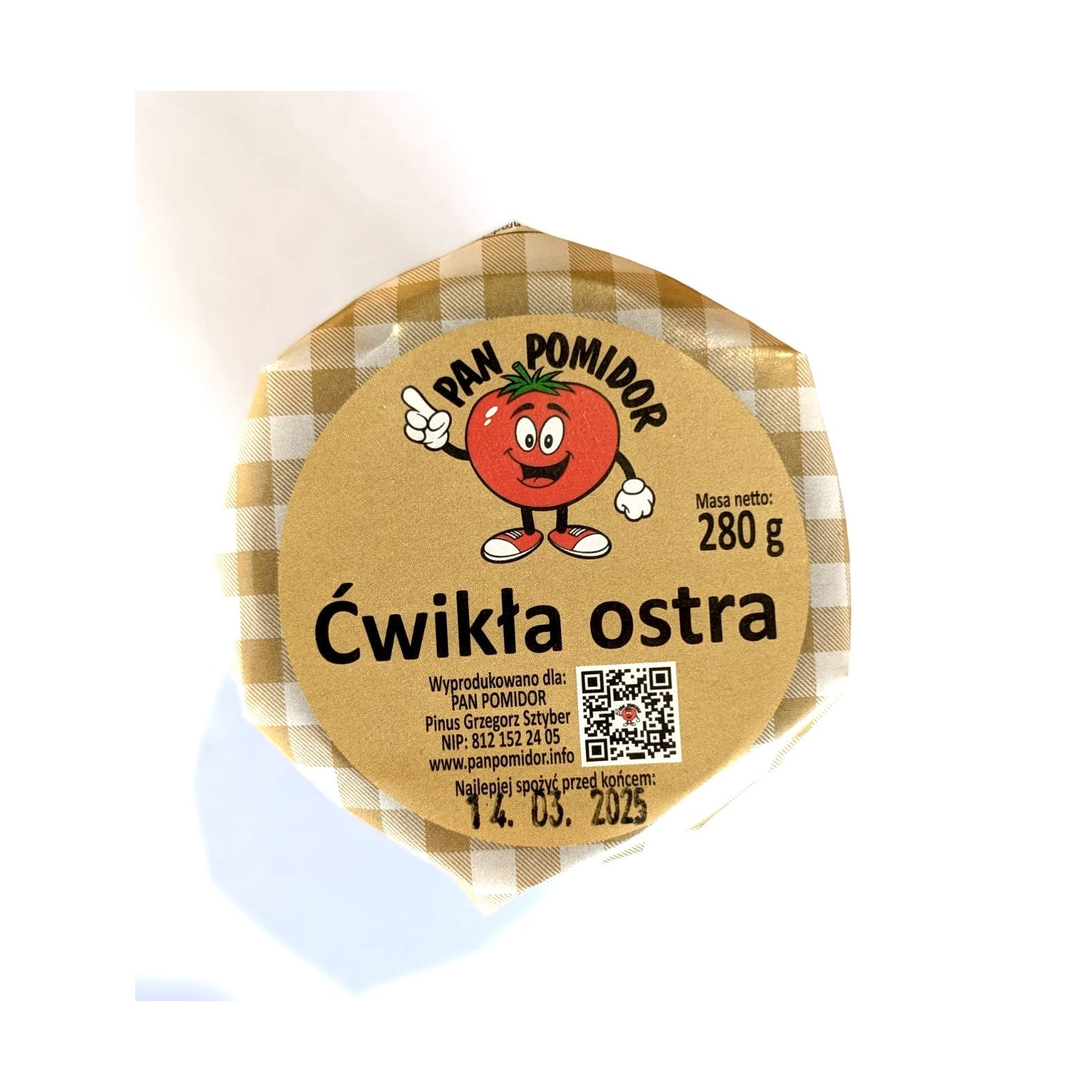 Ćwikła Ostra 280 g