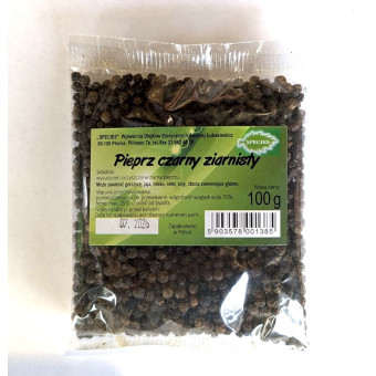 Pieprz Czarny Ziarnisty 100gr