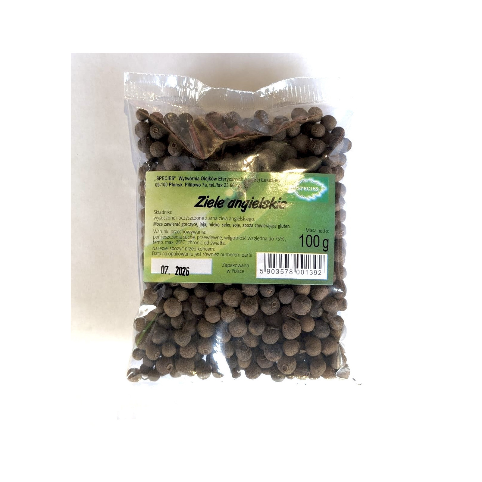 Ziele Angielskie 100gr