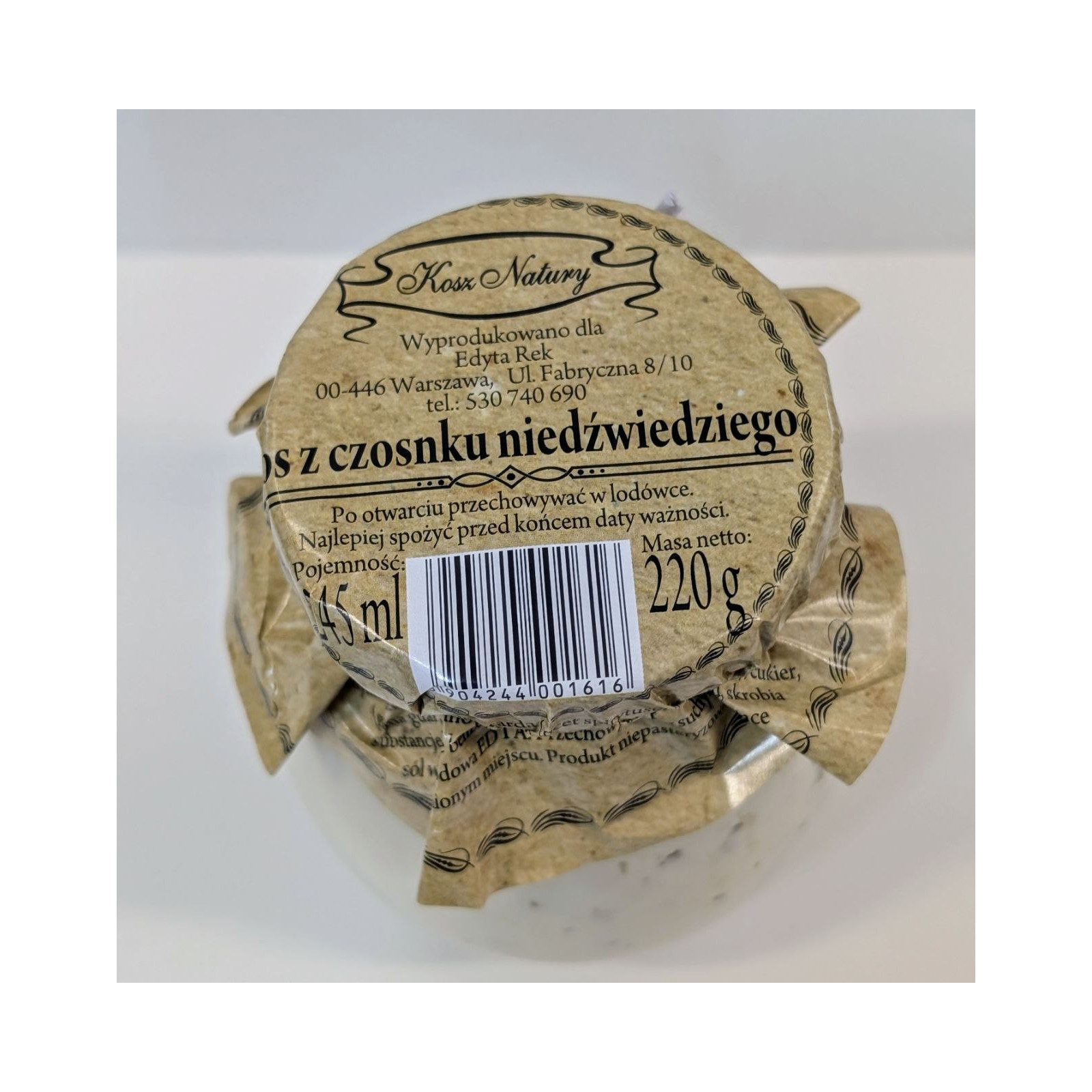 Sos z czosnku niedźwiedziego 245ml