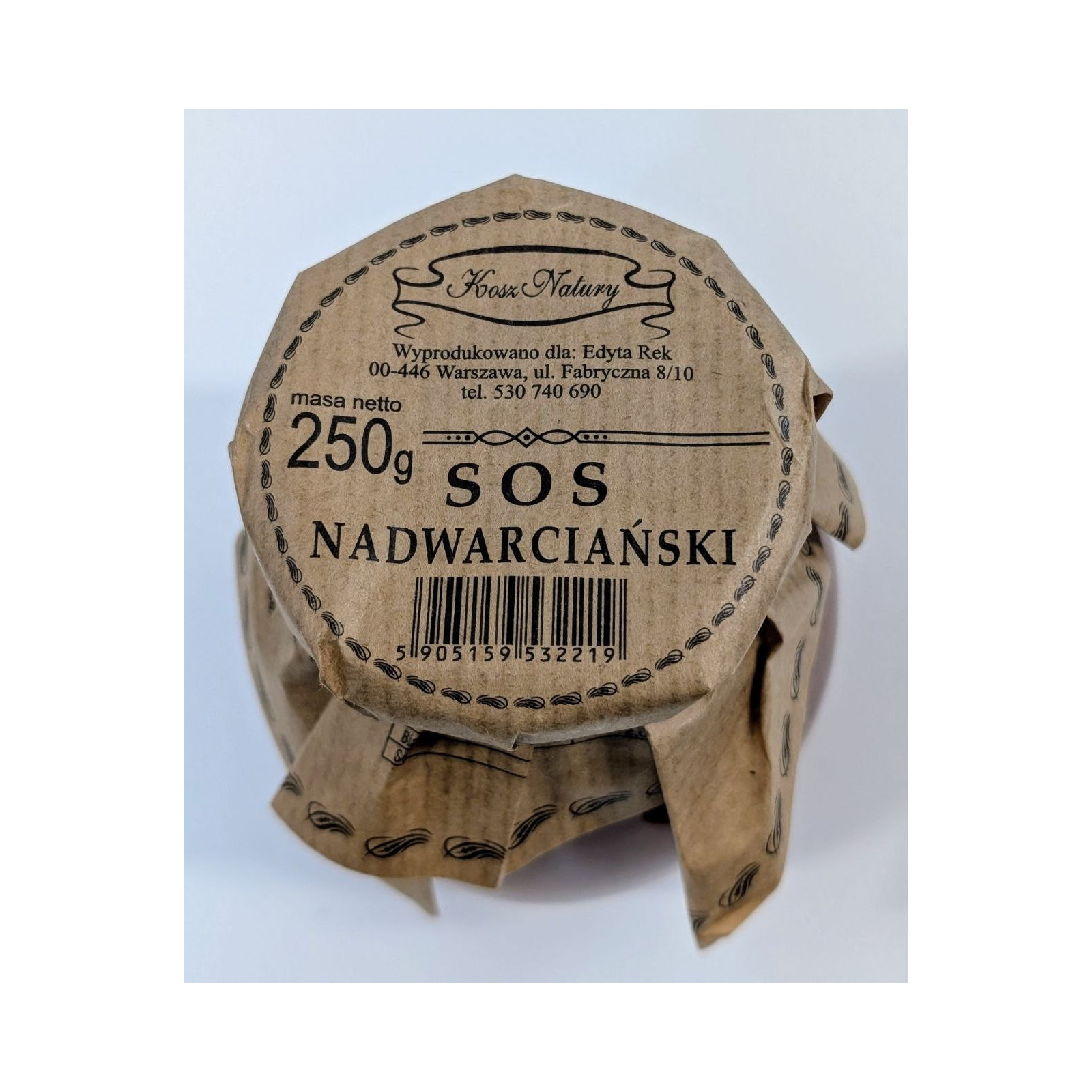 Sos nadwarciański 245ml