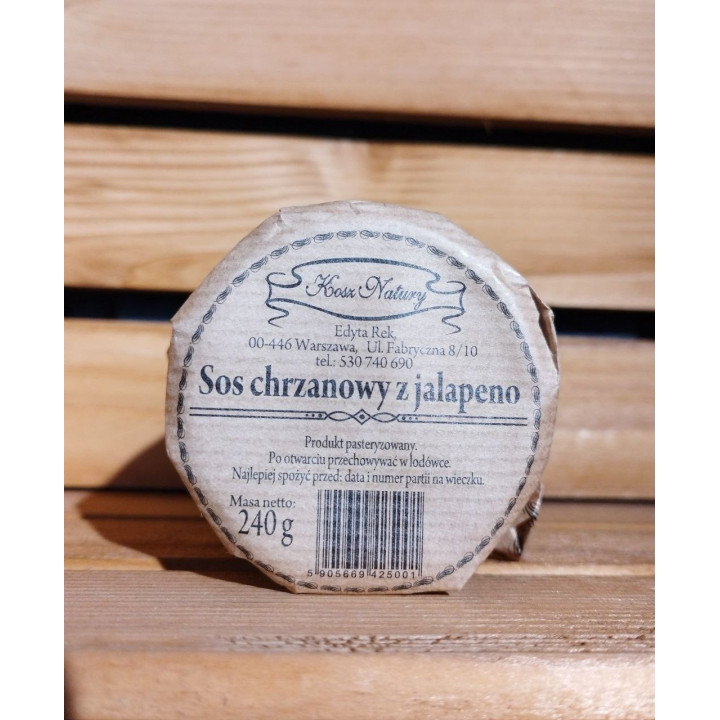 Sos chrzanowy z jalapeno 240g