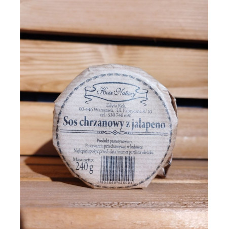 Sos chrzanowy z jalapeno 240g