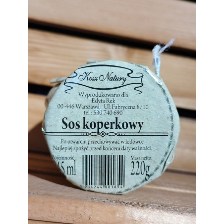 Sos koperkowy 220g