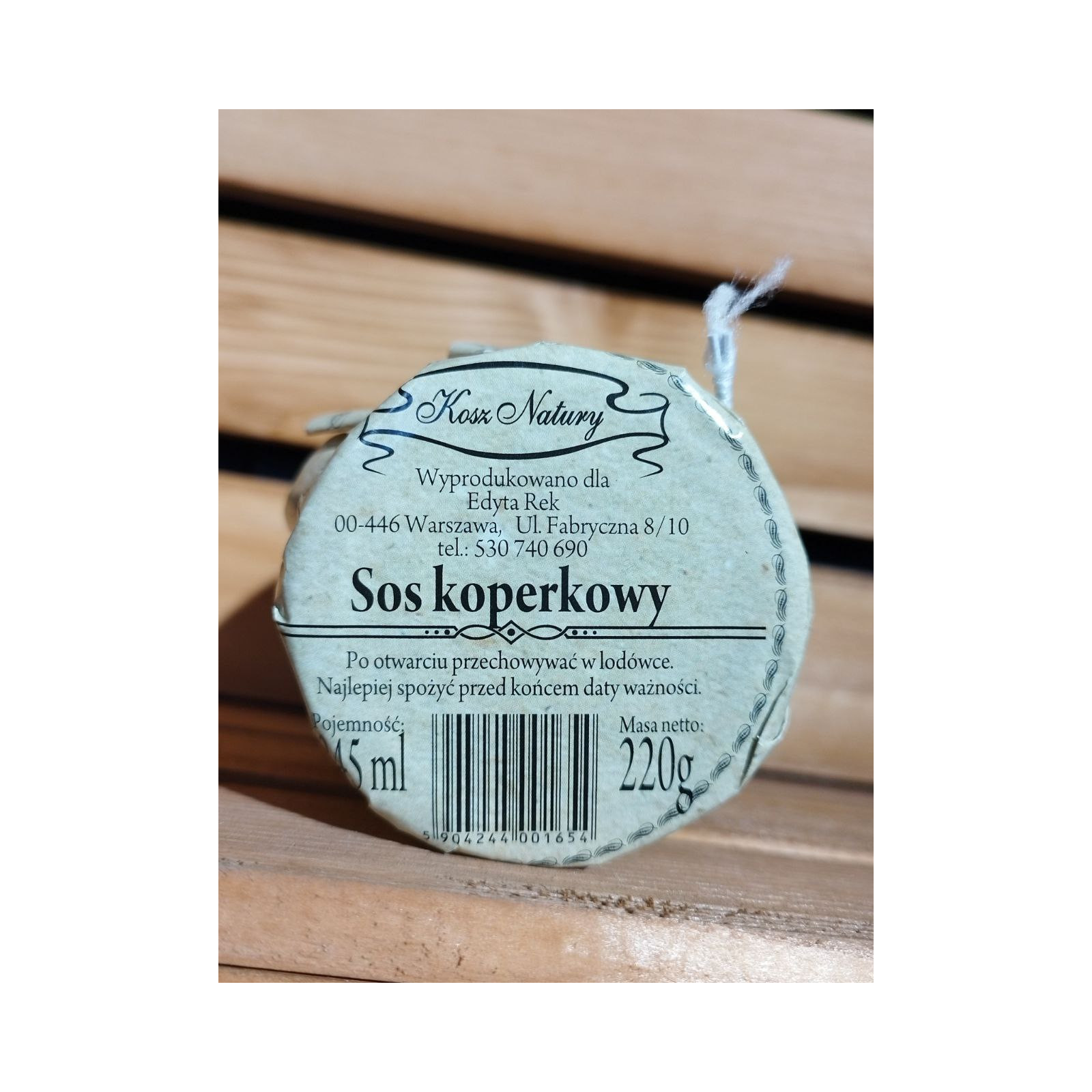 Sos koperkowy 220g