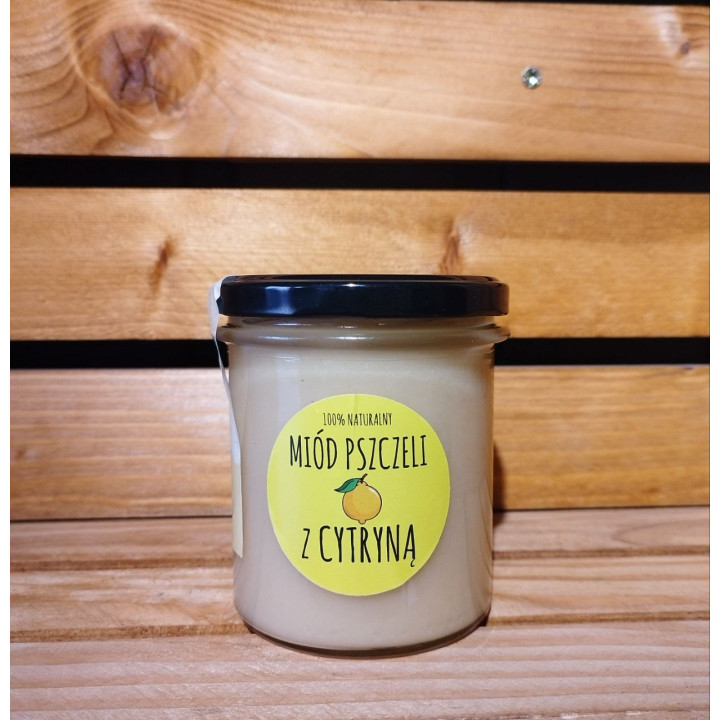 Miód z cytryną liofilizowaną 410g