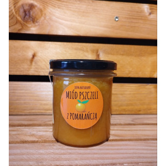 Miód z pomarańczą liofilizowaną 410g