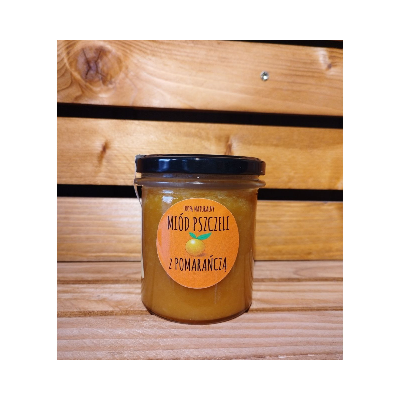 Miód z pomarańczą liofilizowaną 410g