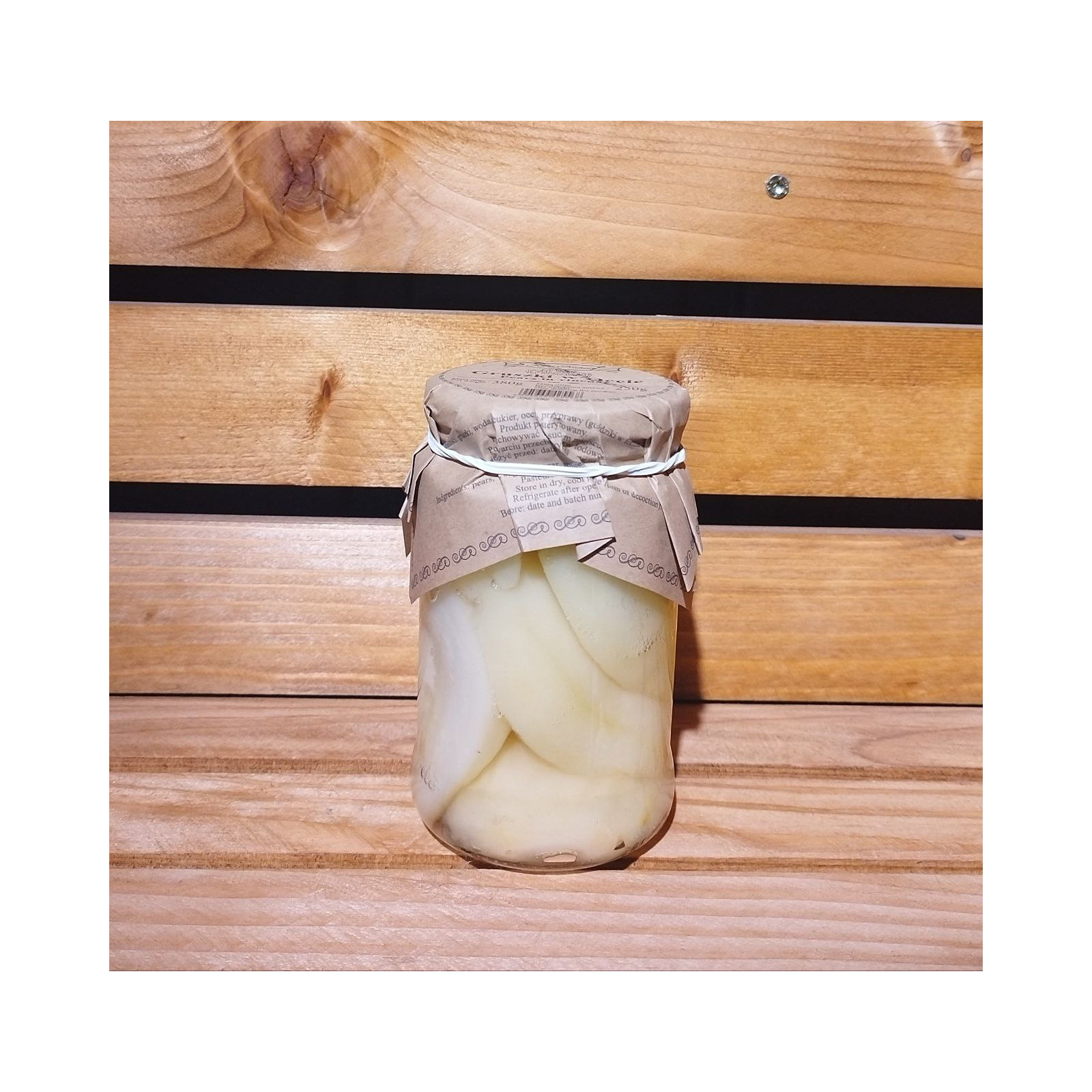 Gruszki w occie 380g