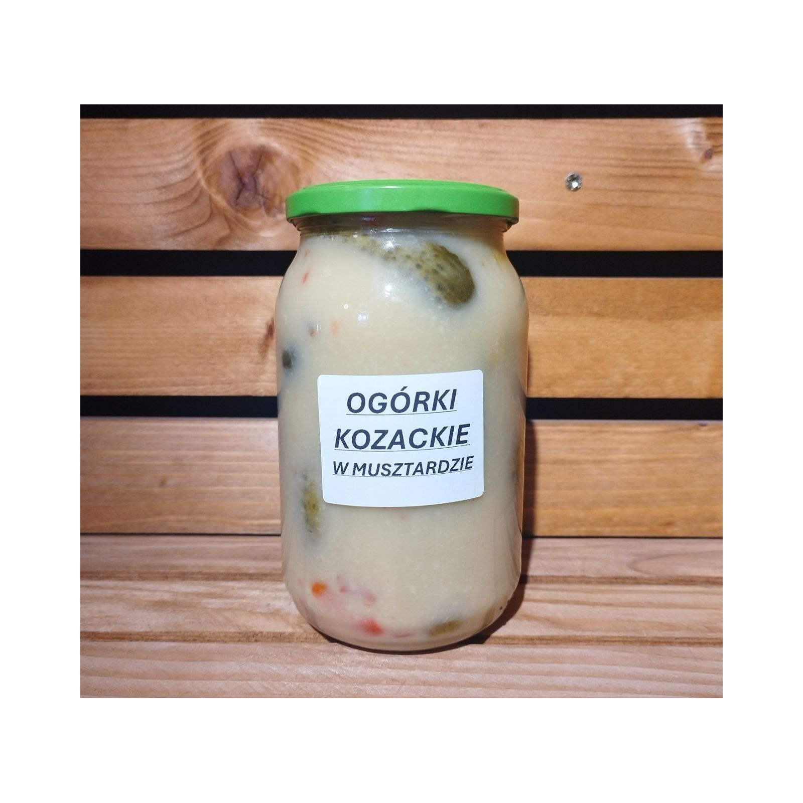 Ogórki kozackie w musztardzie 900ml
