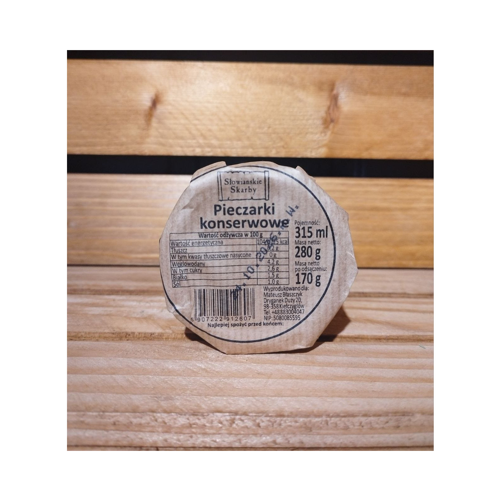 Pieczarki konserwowe 315ml