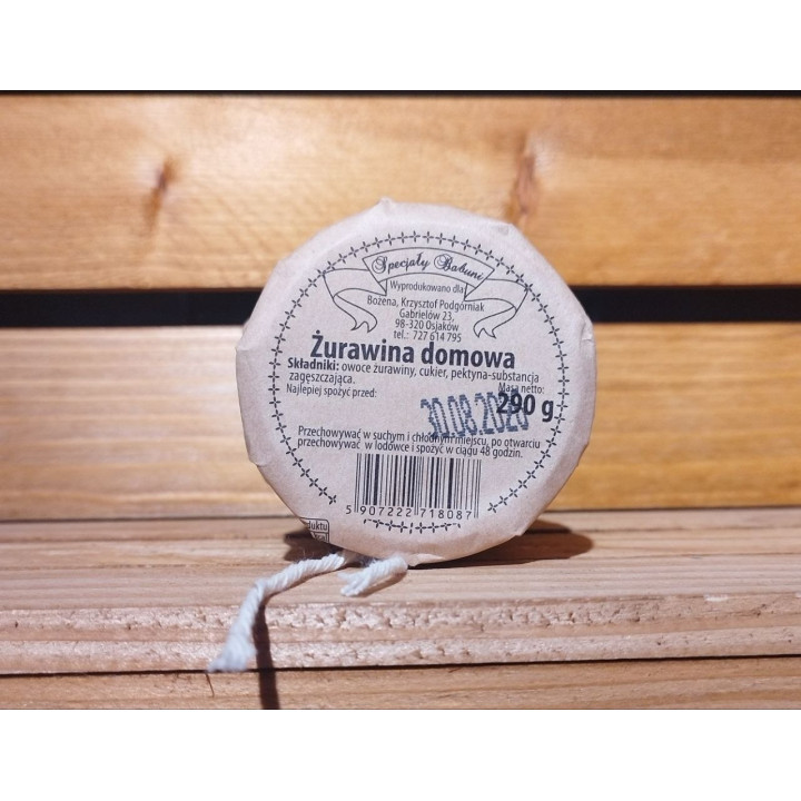 Żurawina domowa 290g