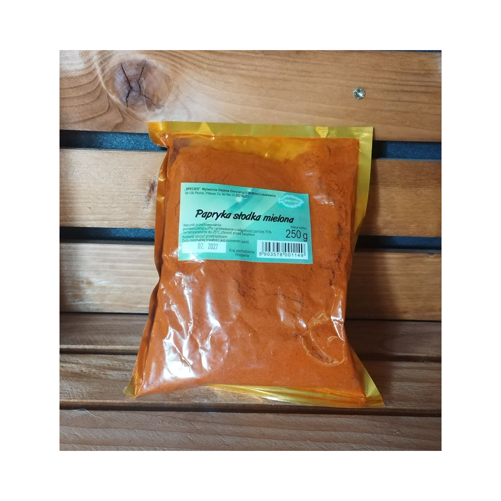 Papryka słodka mielona 250g