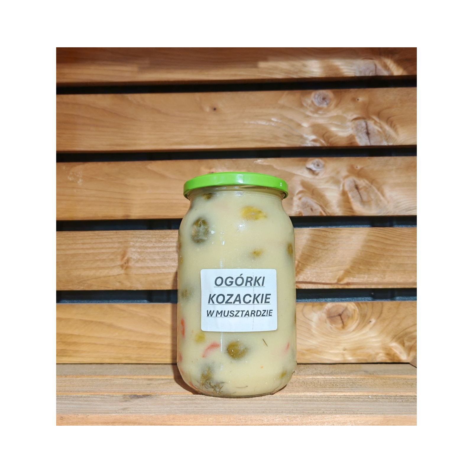 KOZACKIE Ogórki w musztardzie 900ml
