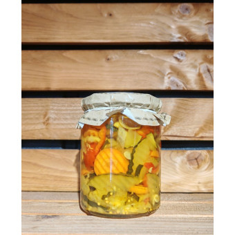 Sałatka z cukinii z curry 500ml