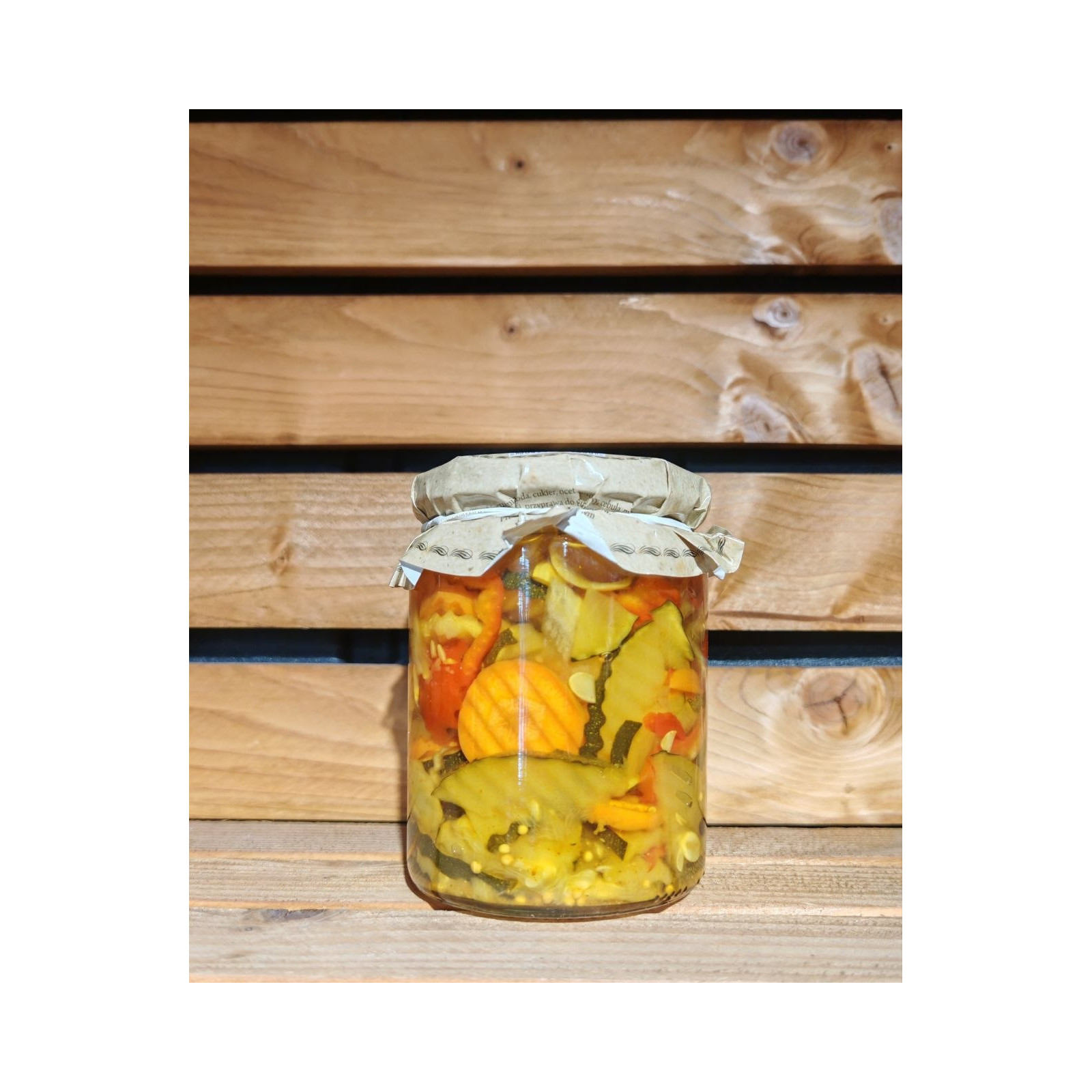 Sałatka z cukinii z curry 500ml