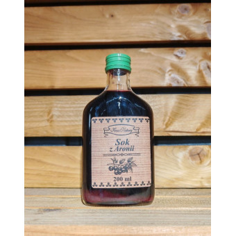 Sok z aronii 100% BEZ CUKRU 200ml