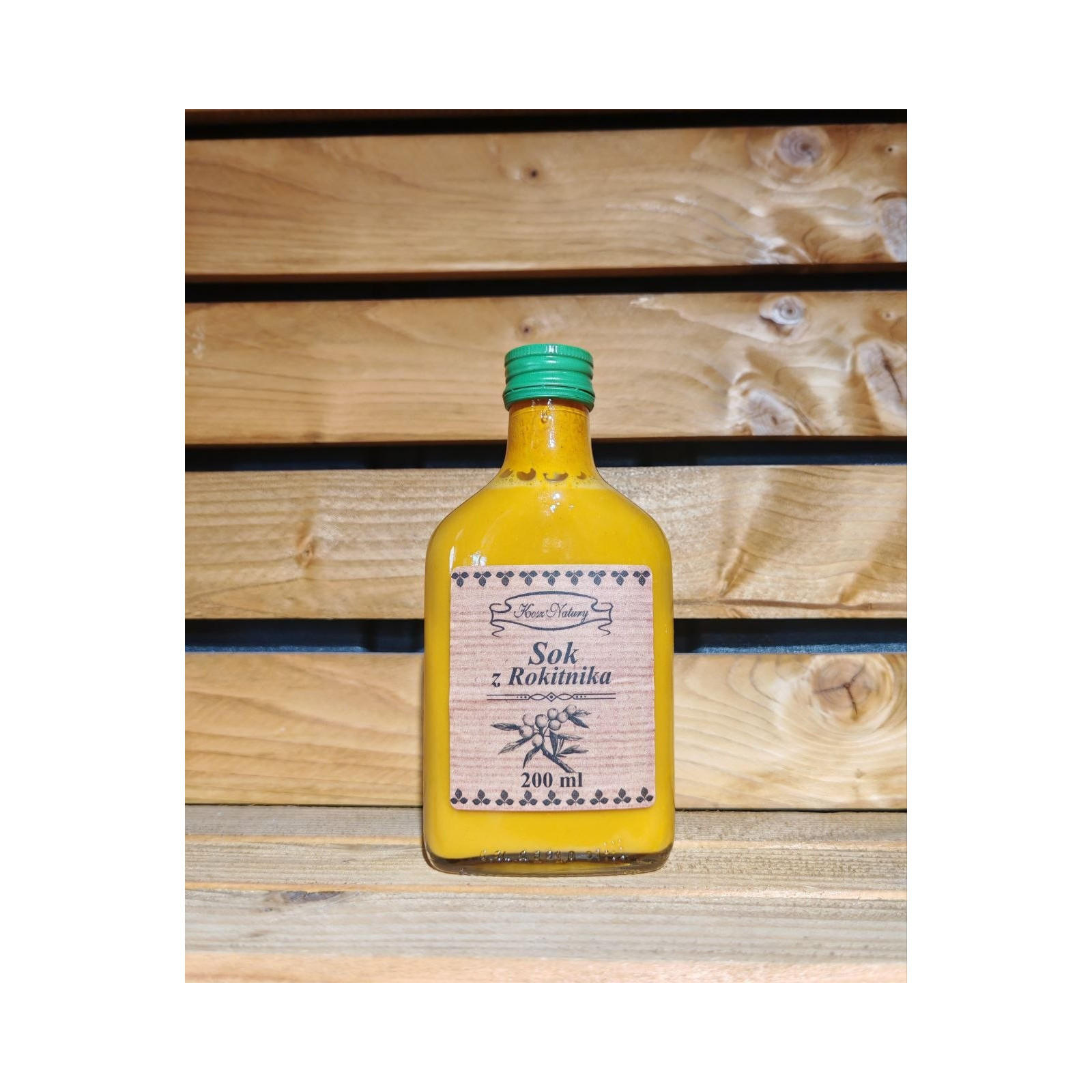 Sok z rokitnika 100% BEZ CUKRU 200ml