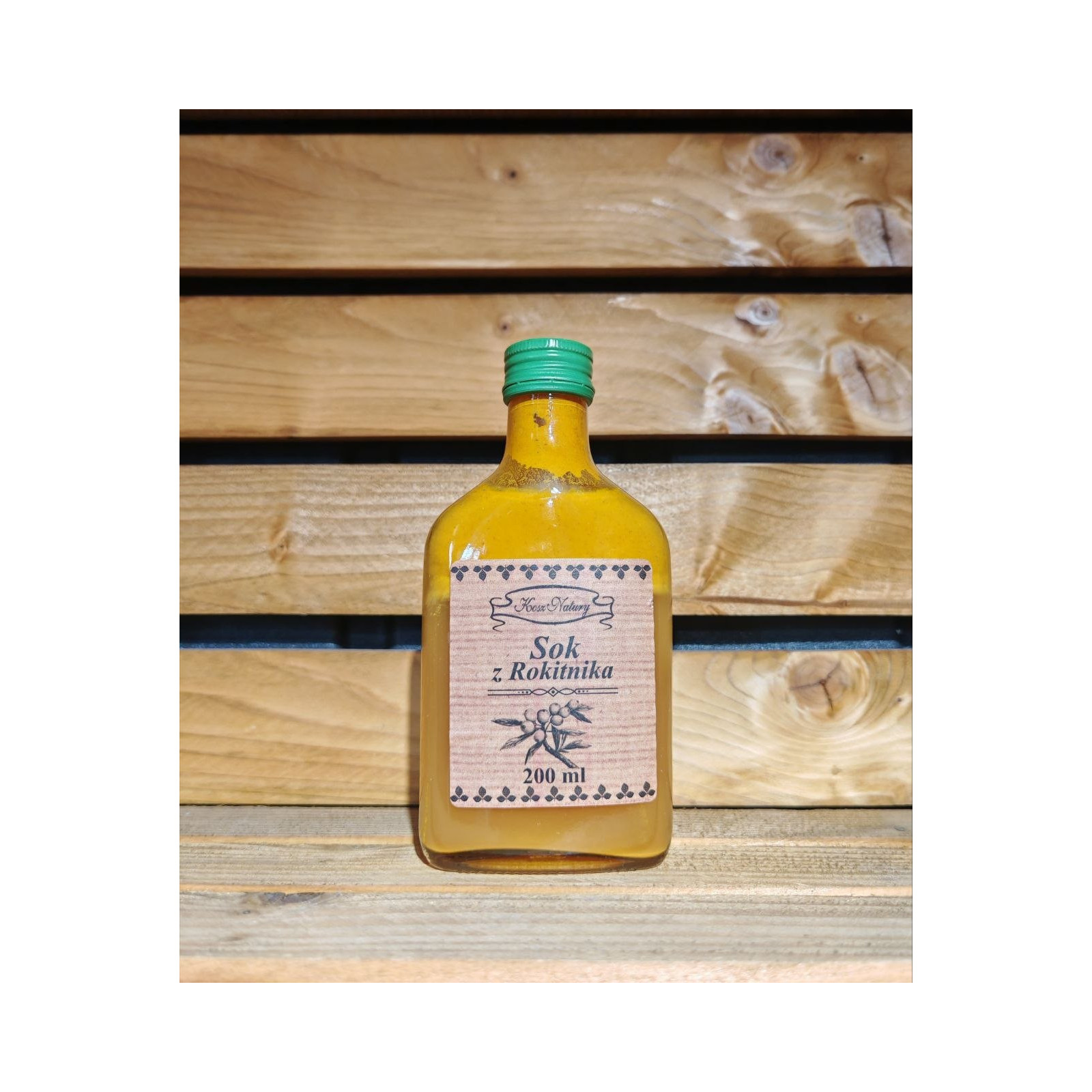 Sok z rokitnika 100% BEZ CUKRU 200ml