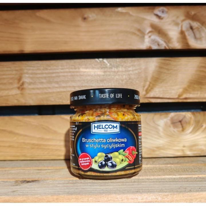 Bruschetta oliwkowa w stylu sycylijskim