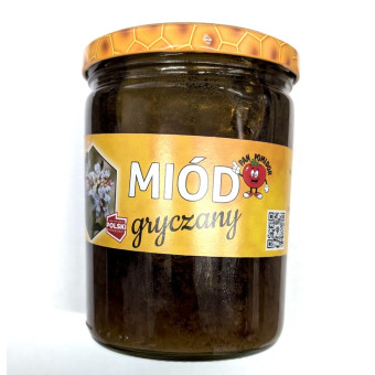 Miód Gryczany Średni 590 g