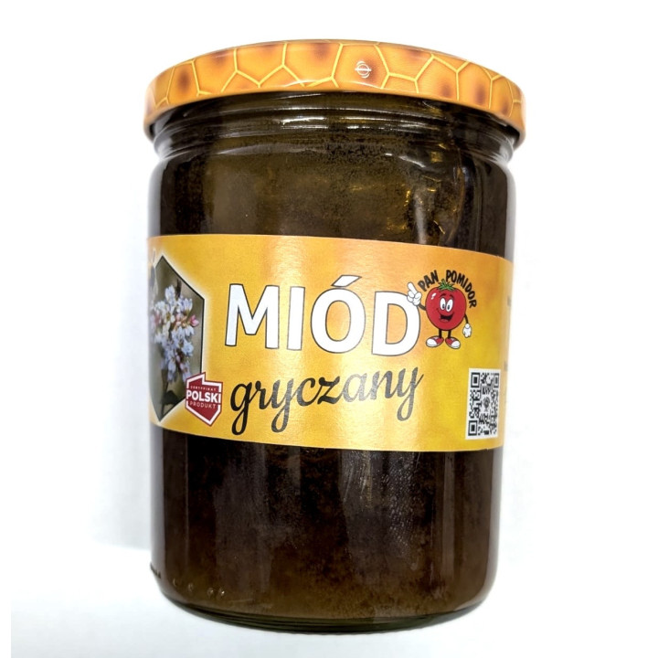 Miód Gryczany Średni 590 g