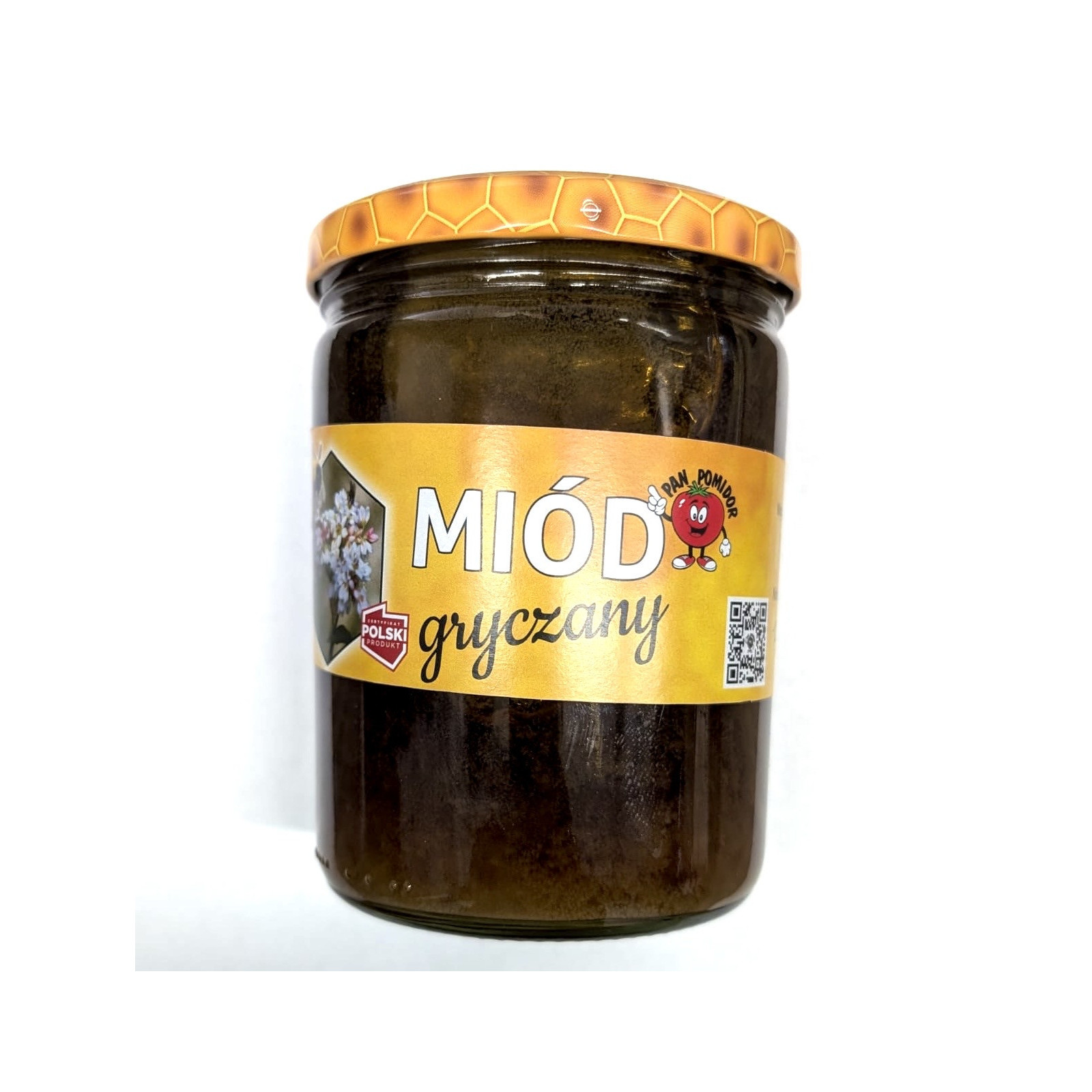 Miód Gryczany Średni 590 g