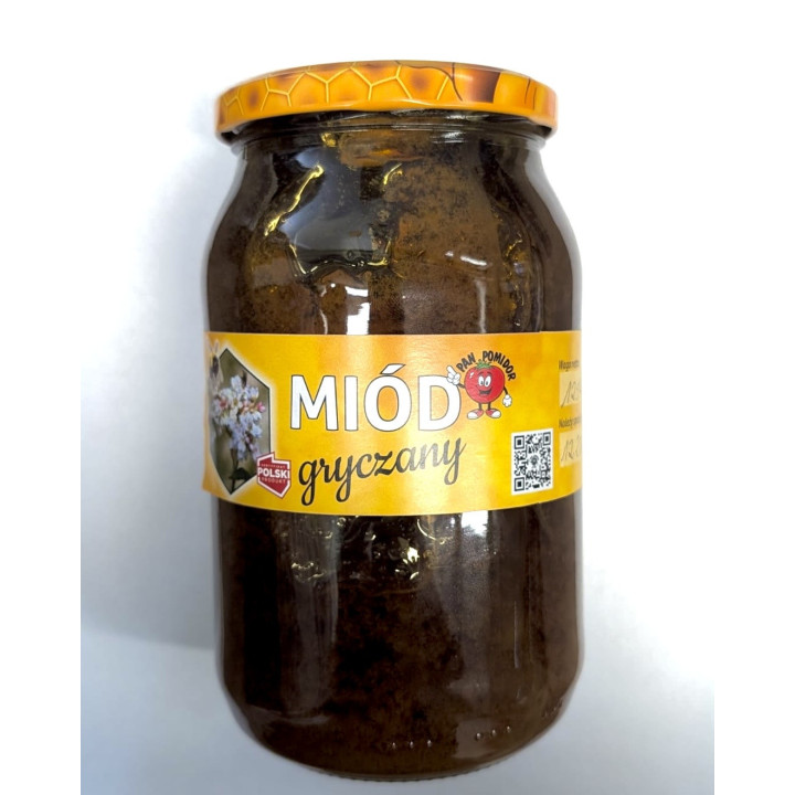 Miód Gryczany duży 1250 g