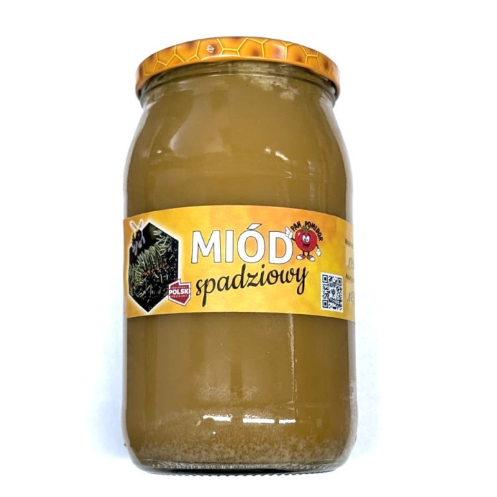 Miód Spadziowy duży 1250 g