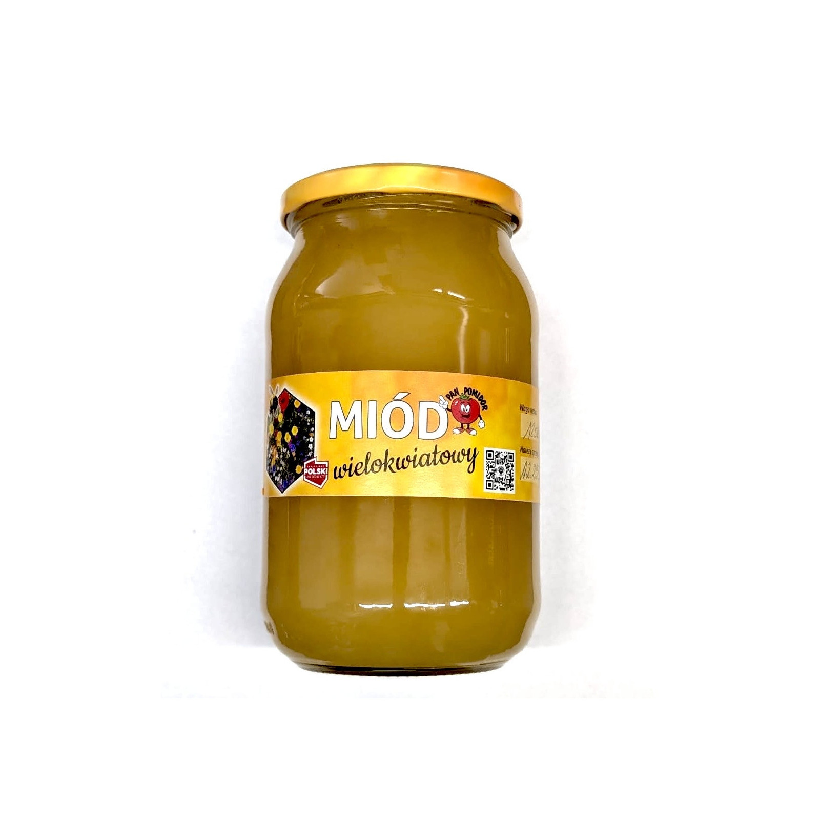 Miód Wielokwiatowy duży 1250 g