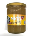 Miód Akacjowy średni 590 g